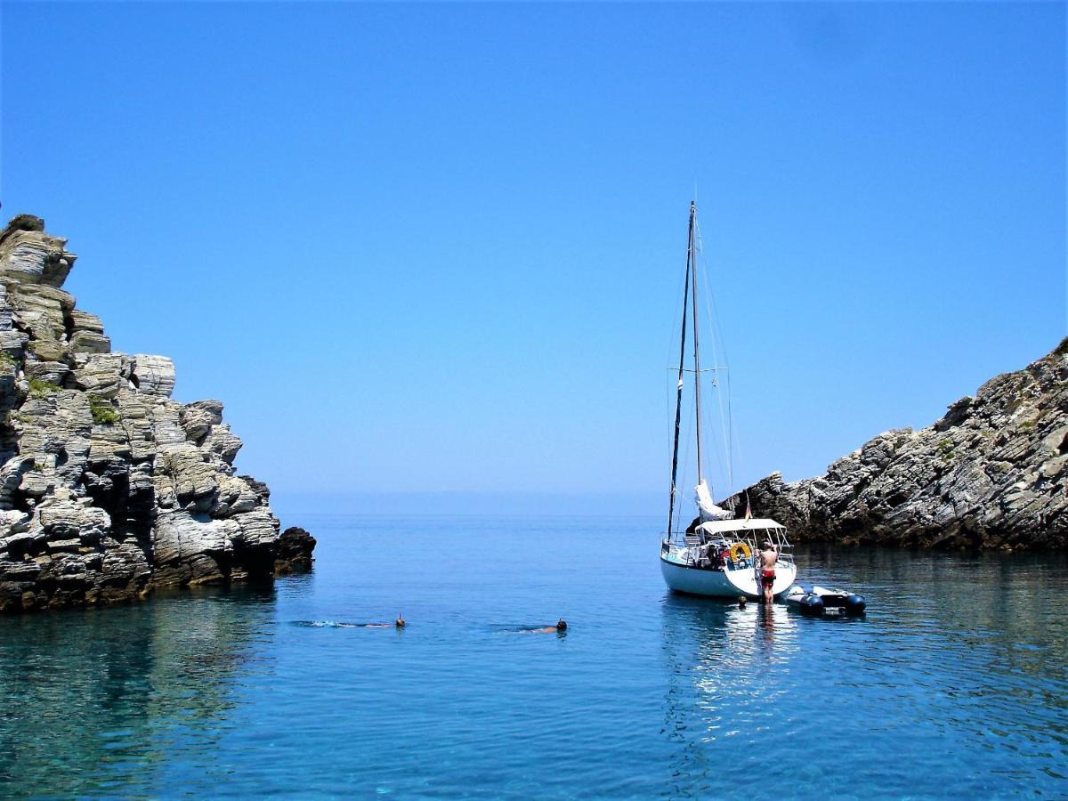 Secret Sporades Panoramic Residence Klíma Exteriör bild
