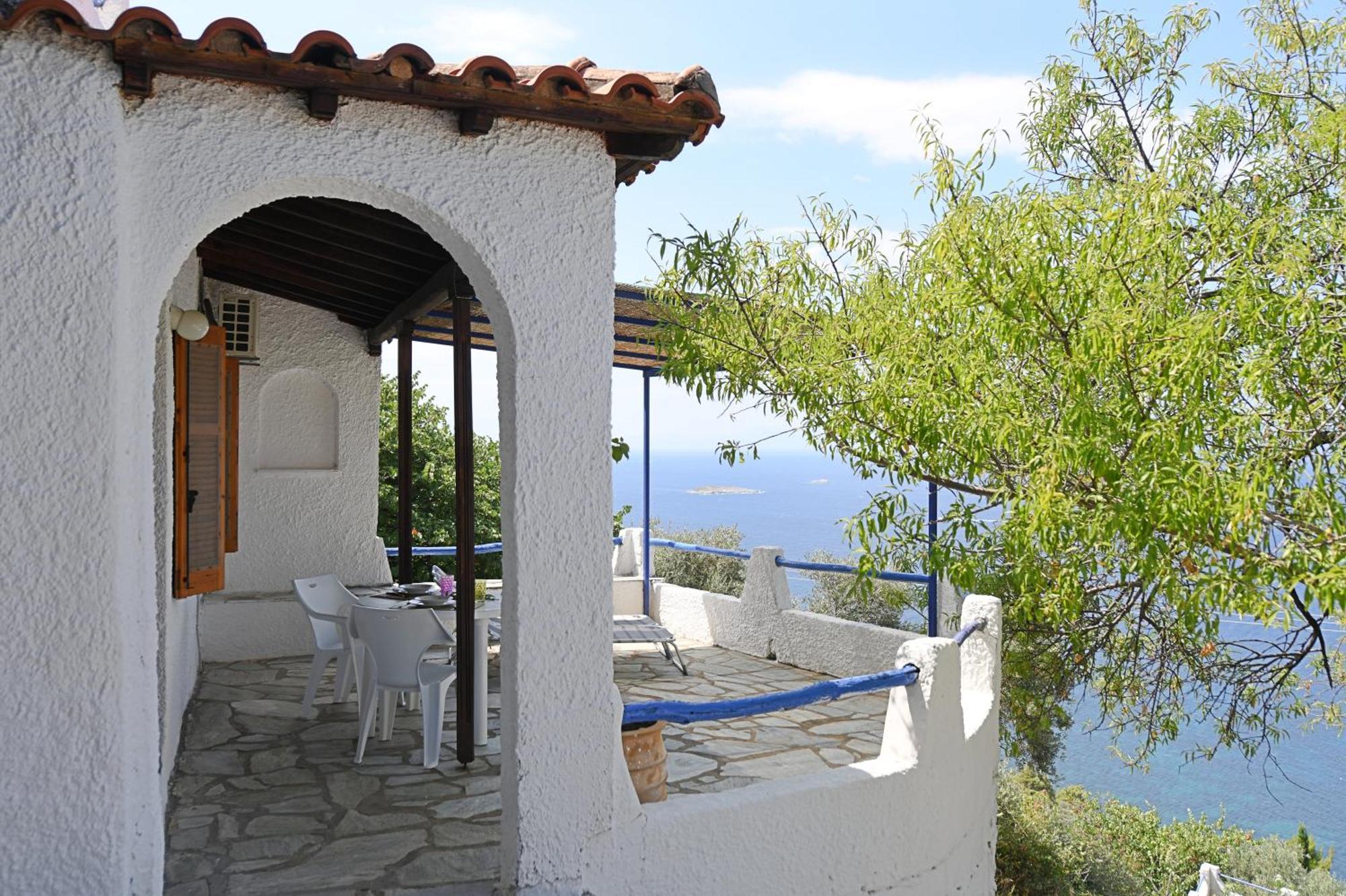 Secret Sporades Panoramic Residence Klíma Rum bild