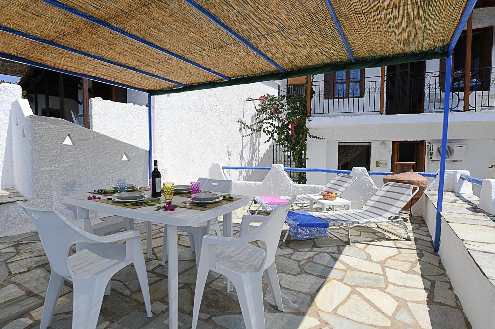 Secret Sporades Panoramic Residence Klíma Rum bild