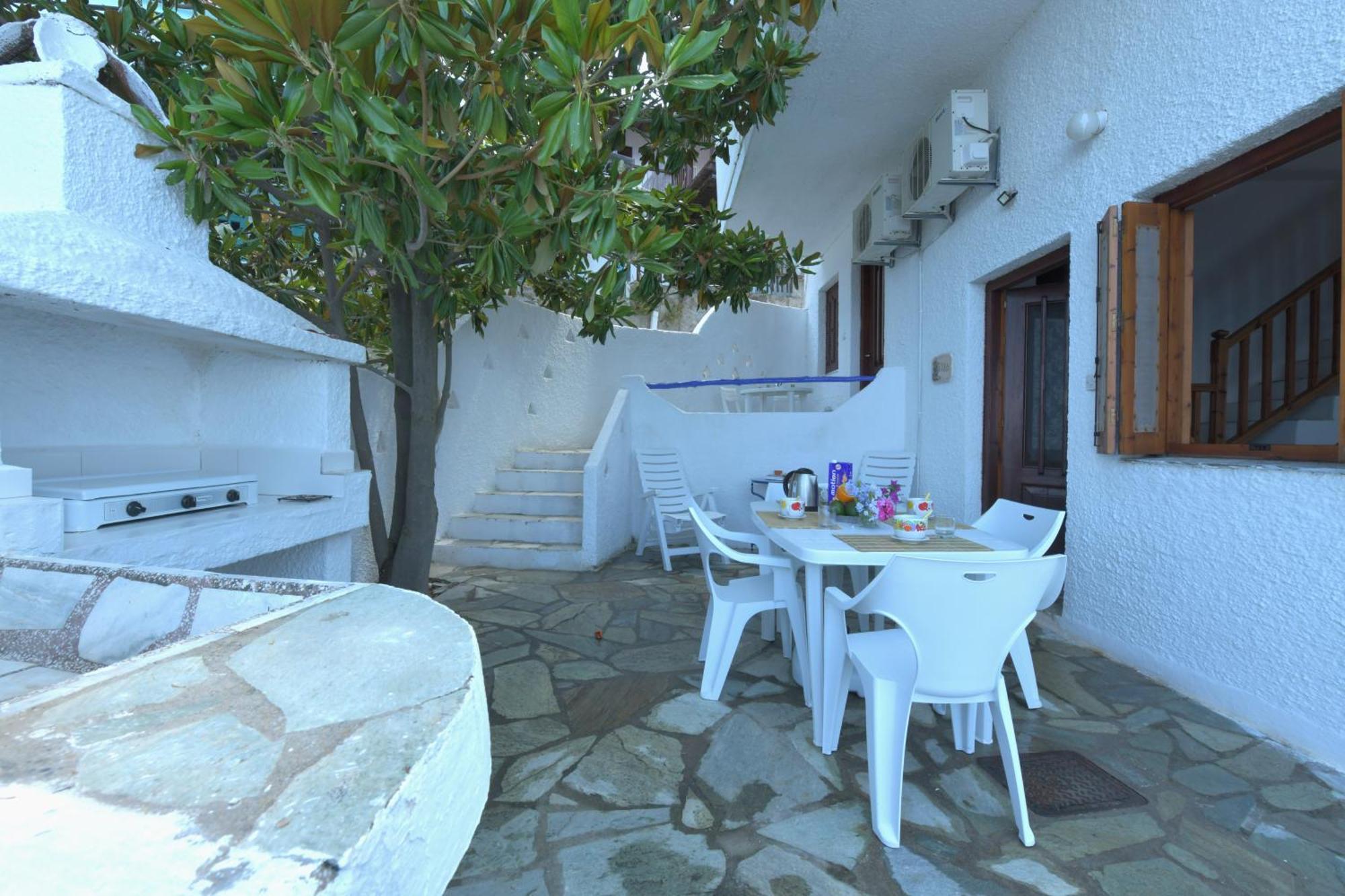 Secret Sporades Panoramic Residence Klíma Rum bild