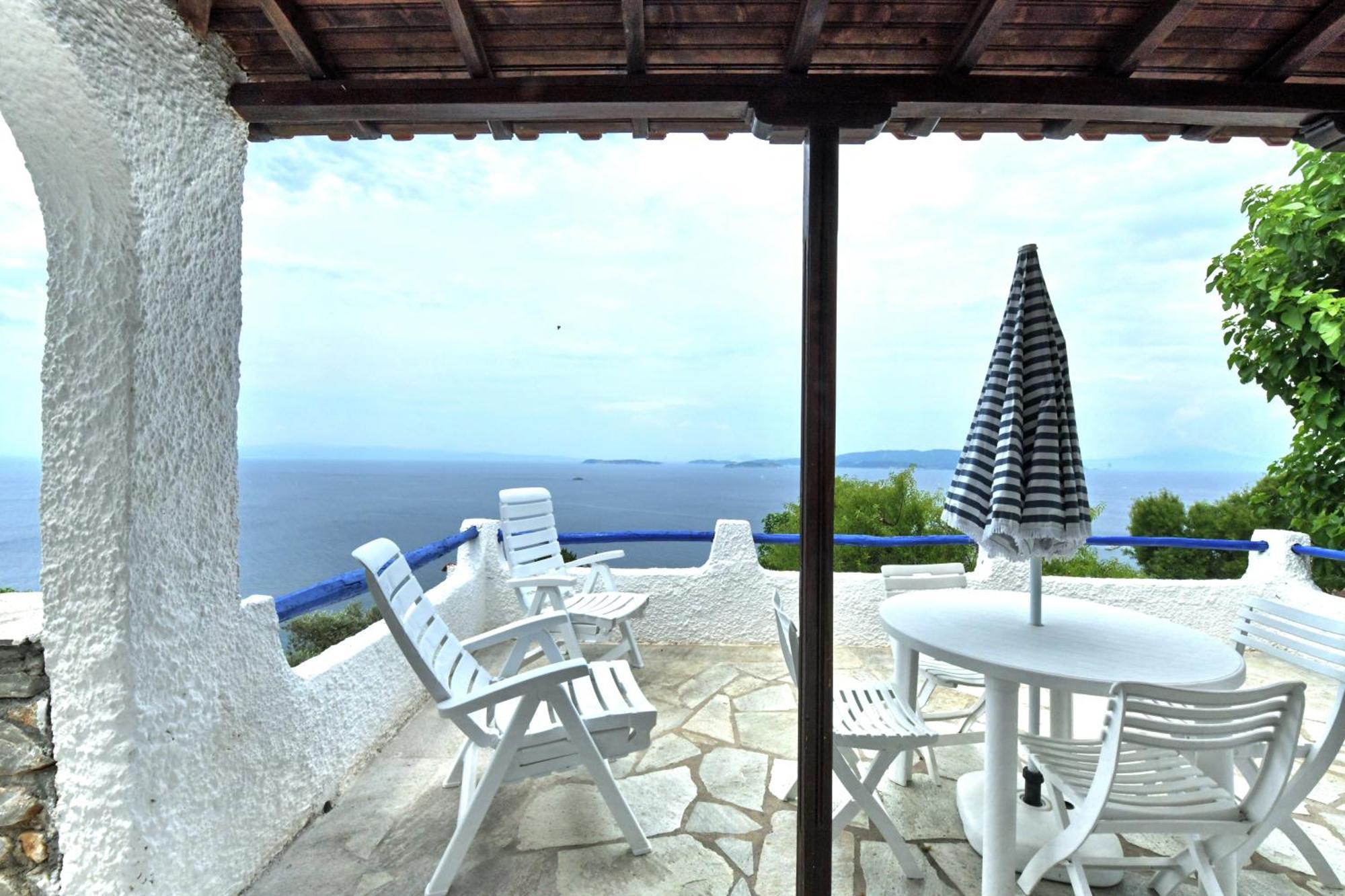 Secret Sporades Panoramic Residence Klíma Rum bild
