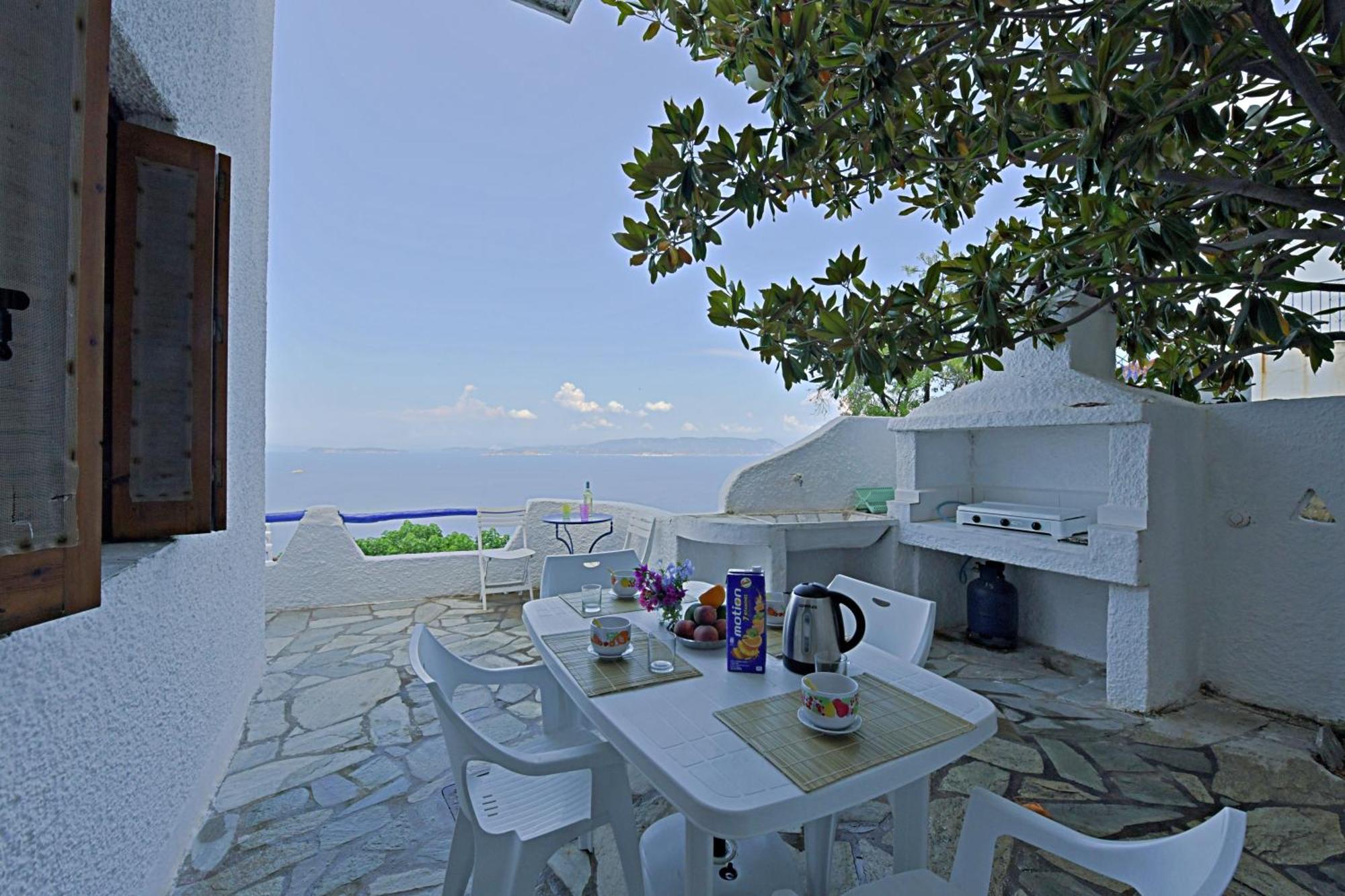 Secret Sporades Panoramic Residence Klíma Rum bild