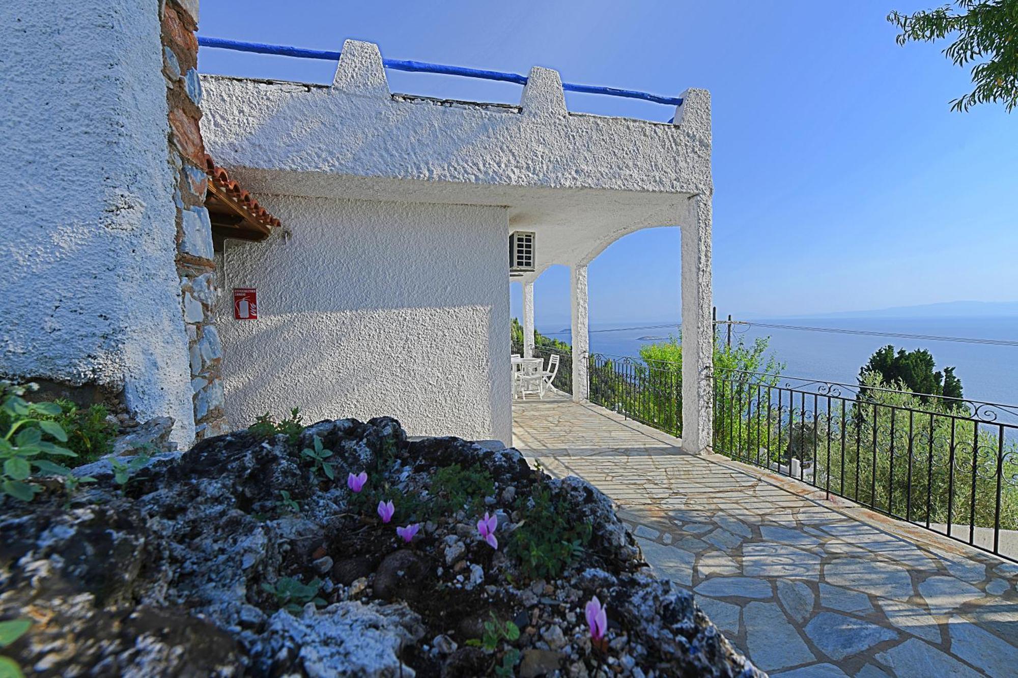 Secret Sporades Panoramic Residence Klíma Rum bild