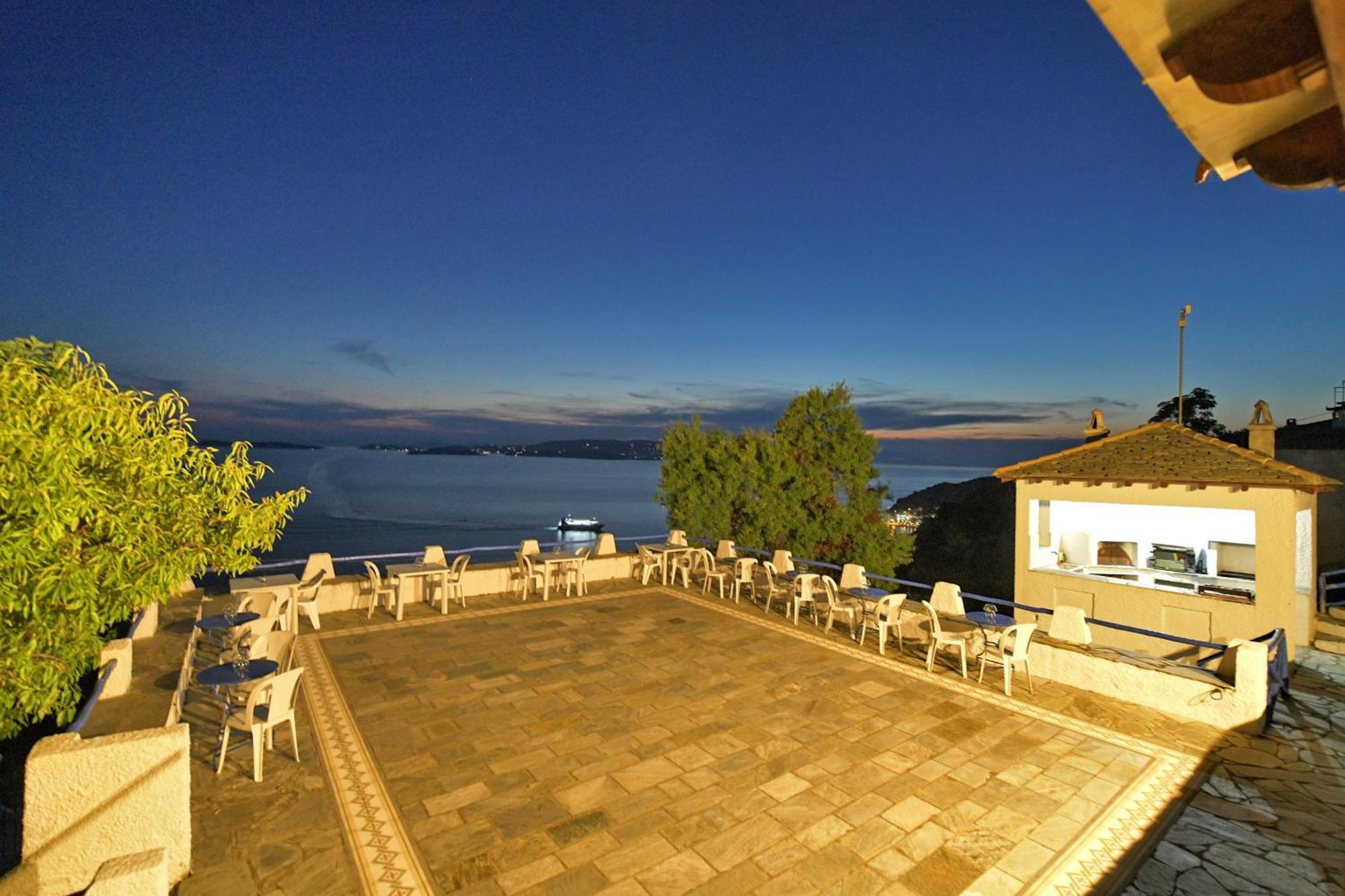 Secret Sporades Panoramic Residence Klíma Rum bild